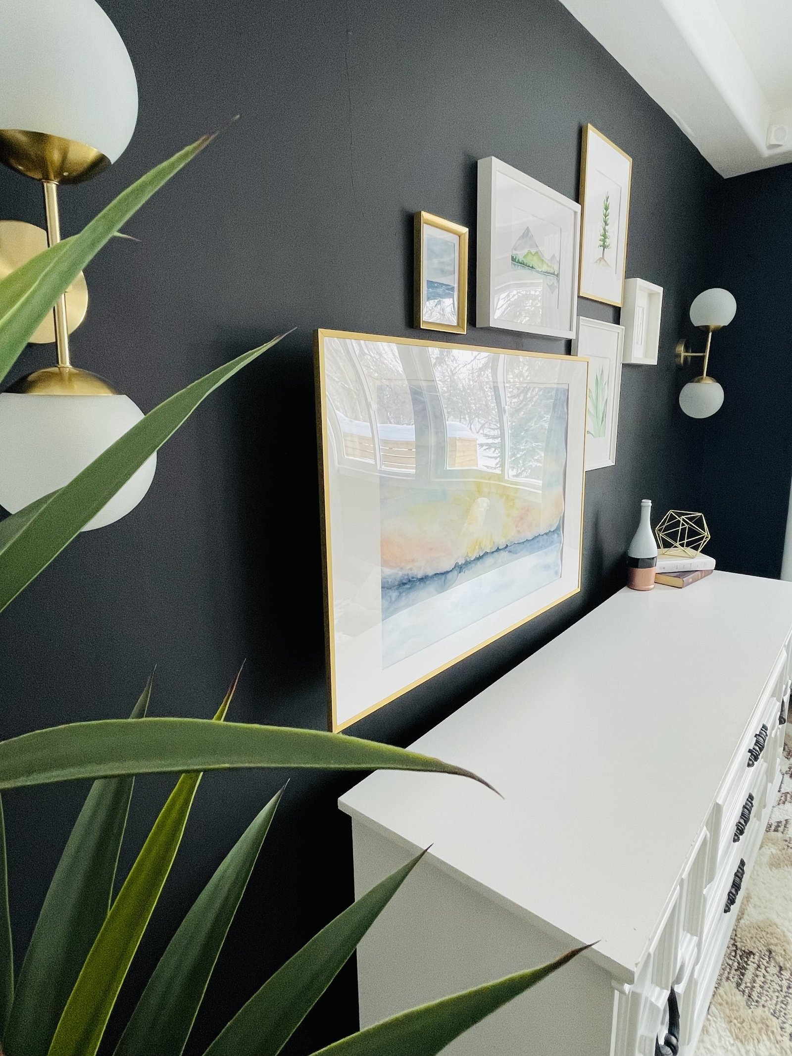 frame tv diy with the picture on