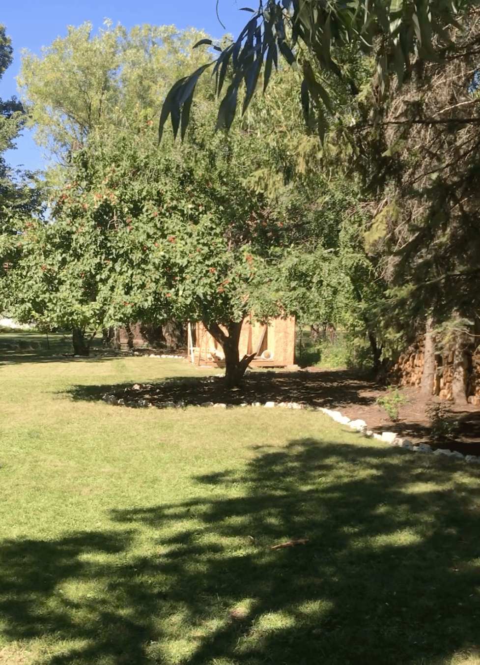 entryway in an open concept space before